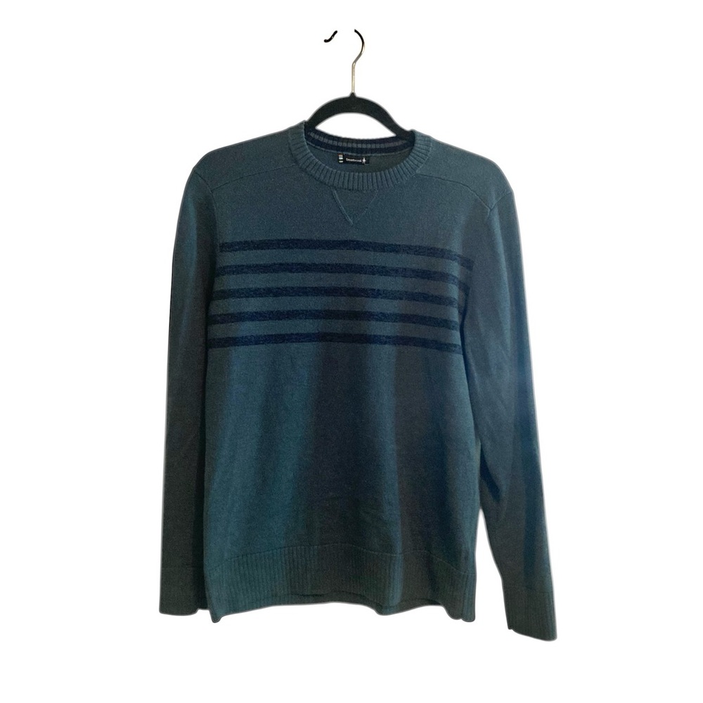SmartWool Blue Striped Sweater